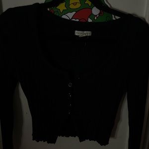 Aeropostale ripped crop top